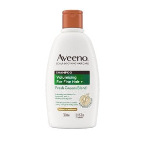 Aveeno Scalp Soothing Volumising Fresh Greens Shampoo for Fine Hair