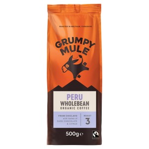 Grumpy Mule Peru Organic Coffee Beans