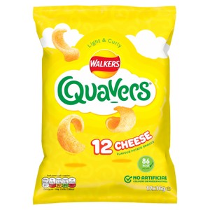 Walkers Quavers Cheese Multipack Snacks