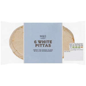 M&S White Pittas