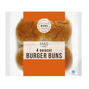 M&S Ultimate Brioche Burger Buns