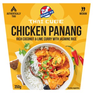 Kitchen Joy Chicken Panang Rich Coconut & Lime Curry with Jasmine Rice