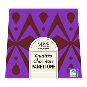 M&S Quattro Chocolate Panettone