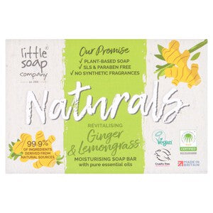Little Soap Company Naturals Bar Soap Lemongrass & Ginger