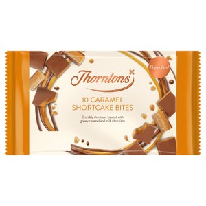 Thorntons 10 pack Caramel Shortcake bites