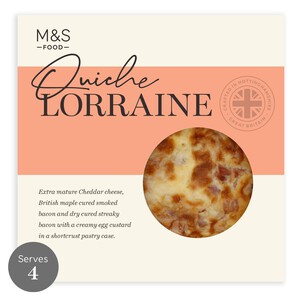M&S Quiche Lorraine