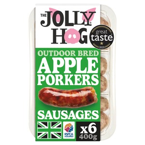 The Jolly Hog Pork & Apple Sausages