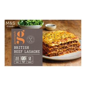 M&S Gastropub Slow Cooked Beef & Cornish Cove Rarebit Lasagne Main for Two