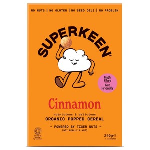 Superkeen Organic Cinnamon Tiger Nut Cereal