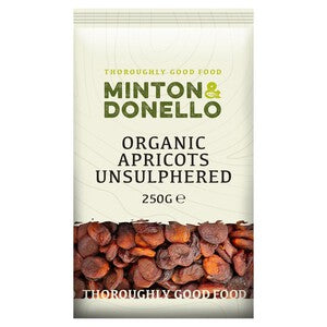 Minton & Donello Organic Apricots Unsulphured