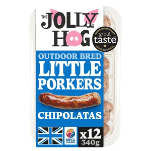 The Jolly Hog Little Porker Chipolata Sausages