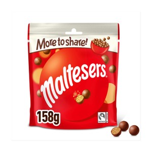 Maltesers Milk Chocolate & Honeycomb Sharing Pouch Bag Fairtrade