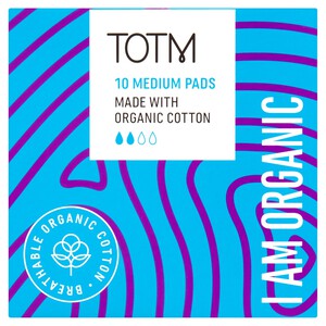 TOTM Organic Cotton Medium Pads