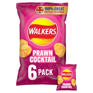 Walkers Prawn Cocktail Multipack Crisps
