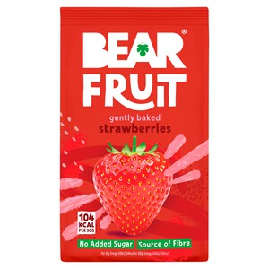 BEAR Fruit Gently Baked Strawberries