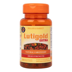 Holland & Barrett Lutigold Extra Lutein 20mg Vegan Capsules