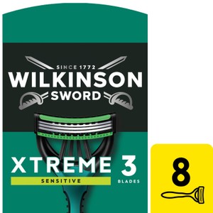 Wilkinson Sword Xtreme 3 Sensitive Men's Disposable Razors