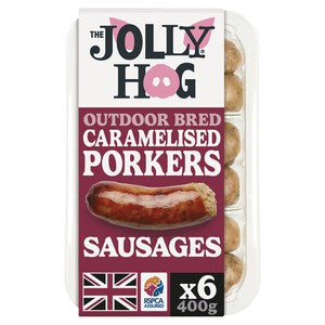 The Jolly Hog Pork & Caramelised Onion Sausages
