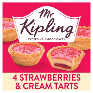 Mr Kipling Strawberries and Cream Tarts