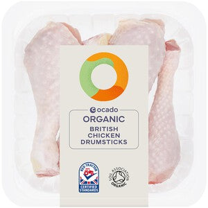Ocado Organic Free Range Chicken Drumsticks