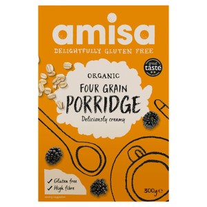 Amisa Organic Gluten Free Four Grain Porridge