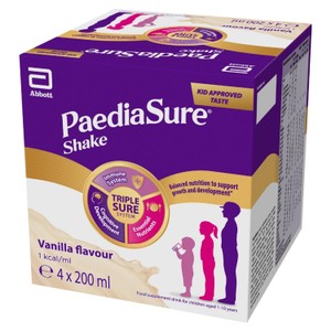 PaediaSure Shake Vanilla Nutritional Supplement Drink, 1-10 Yrs Multipack