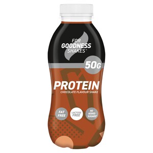 For Goodness Shakes Protein 50g Chocolate Shake, Lactose Free