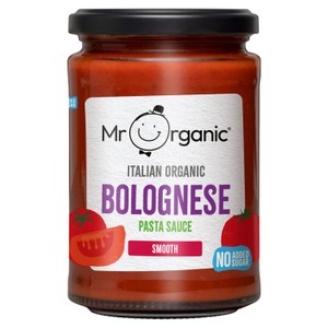 Mr Organic Smooth Bolognese Pasta Sauce