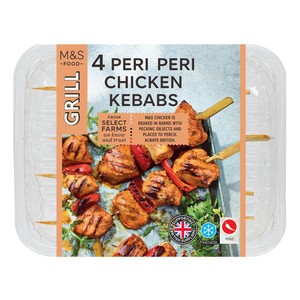 M&S Peri Peri Diced Chicken Breast Kebab