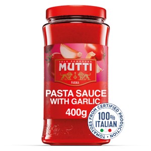 Mutti Tomato & Garlic Pasta Sauce No Added Sugar