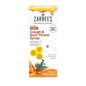 Zarbee's Adult Cough & Sore Throat Syrup