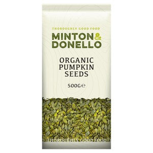 Minton & Donello Organic Pumpkin Seeds
