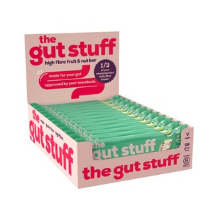 The Gut Stuff Apple & Cinnamon High Fibre Fruit & Nut Box of Bars