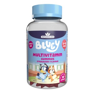Natures Aid Bluey Multivitamin Support Gummies