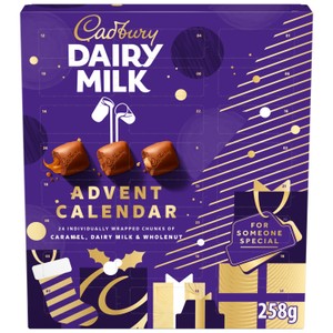 Cadbury Dairy Milk Chocolate Mixed Chunk Advent Calendar