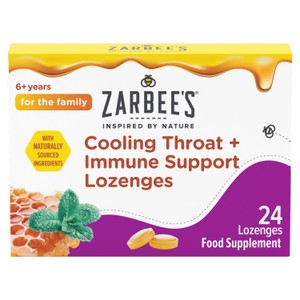 Zarbee's Cooling Throat and Immune Support Lozenge