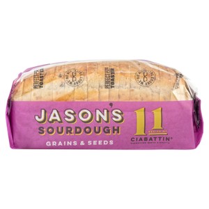 Jason's Grains & Seeds Ciabattin Sourdough