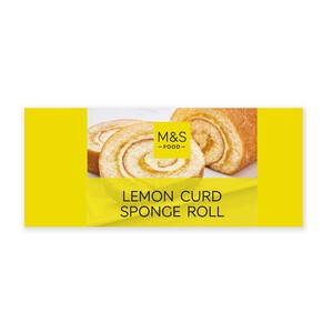 M&S Lemon Curd Sponge Roll