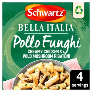 Schwartz x Bella Italia Pollo Funghi