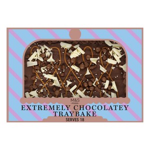 M&S Extremely Chocolatey Traybake