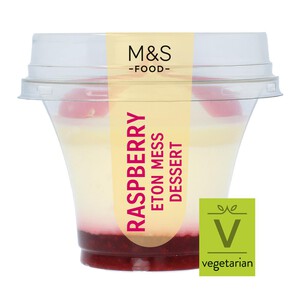 M&S Raspberry Eton Mess Dessert