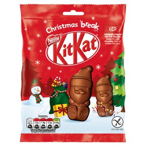 KitKat Mini Milk Chocolate Santas