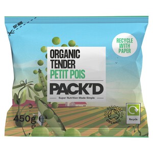 PACK'D Organic Tender Petit Pois