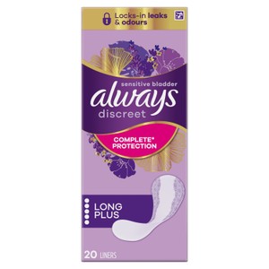 Always Discreet Incontinence Liners Plus