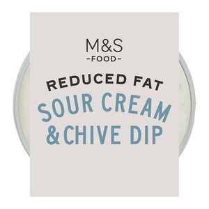 M&S Reduced Fat Sour Cream Dip