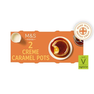 M&S Creme Caramel Desserts