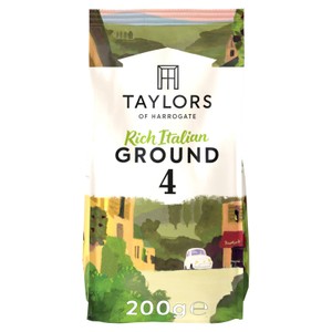 Taylors Rich Italian Dark Roast Ground Coffee