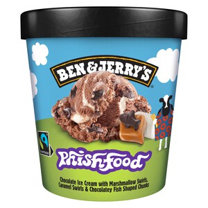 Ben & Jerry's Phish Food Chocolate & Marshmallow Ice Cream Tub