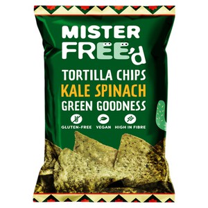 Mister Free'd Tortilla Chips with Kale Spinach