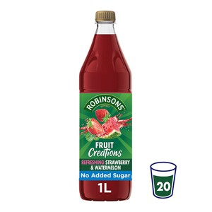 Robinsons Fruit Creations Strawberry & Watermelon No Added Sugar